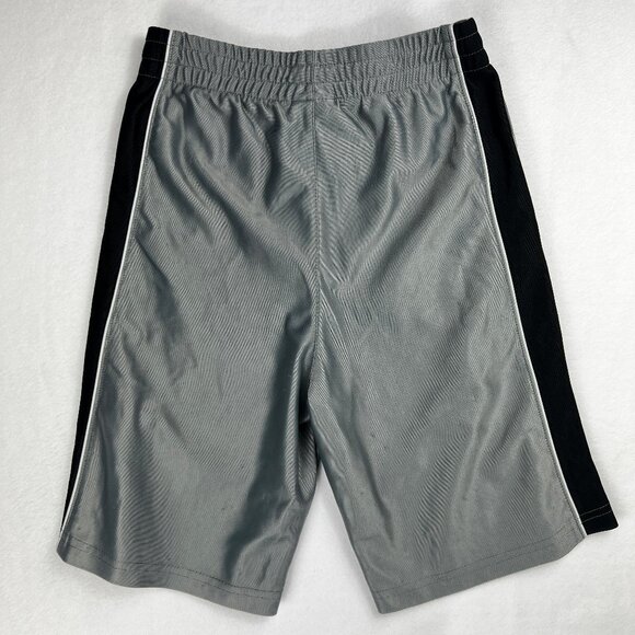 Boy's Gray Basketball Shorts - Picture 2 of 4